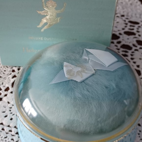 Vintage Helena Rubenstein Heaven Sent Powder Compact, Puff, Original Box - Picture 8 of 14
